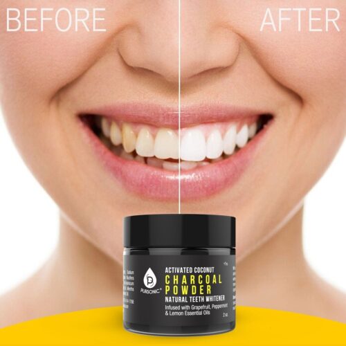 Activated Coconut Charcoal Powder Natural Teeth Whitener - Image 6