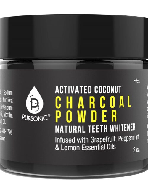 Activated Coconut Charcoal Powder Natural Teeth Whitener