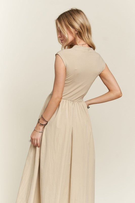 ADORA V-Neck Cap Sleeve Dress - Image 6