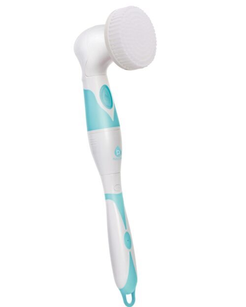 Advanced Facial & Body Cleansing Brush With Extended Handle