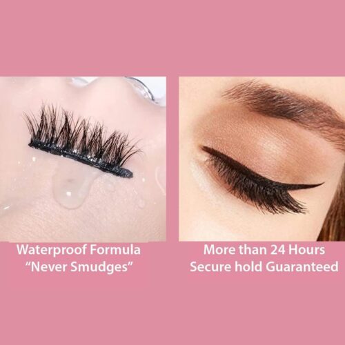 10 Piece Mixed 3D Multi-layer Magnetic False Eyelashes Set with - Image 5