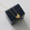 18K Plated Gold Simple Heart Necklace