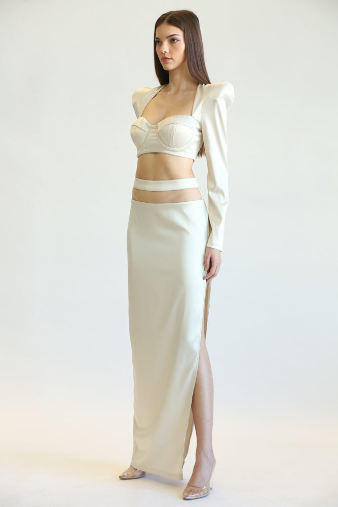Ailla - Top + Skirt Set - Image 3