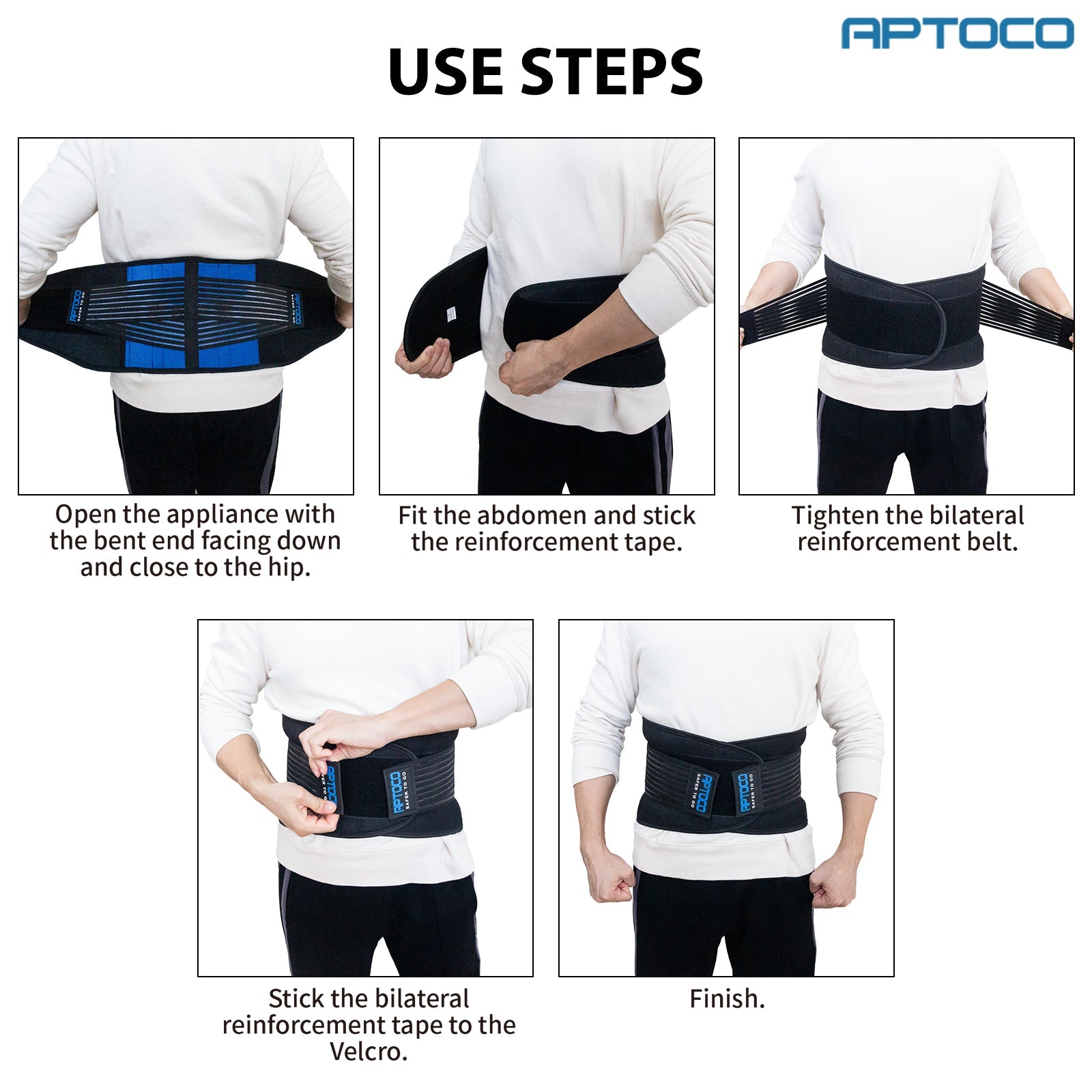 Back Brace Pain Relief Support Belt Invisible Spine Protection Belt - Image 5