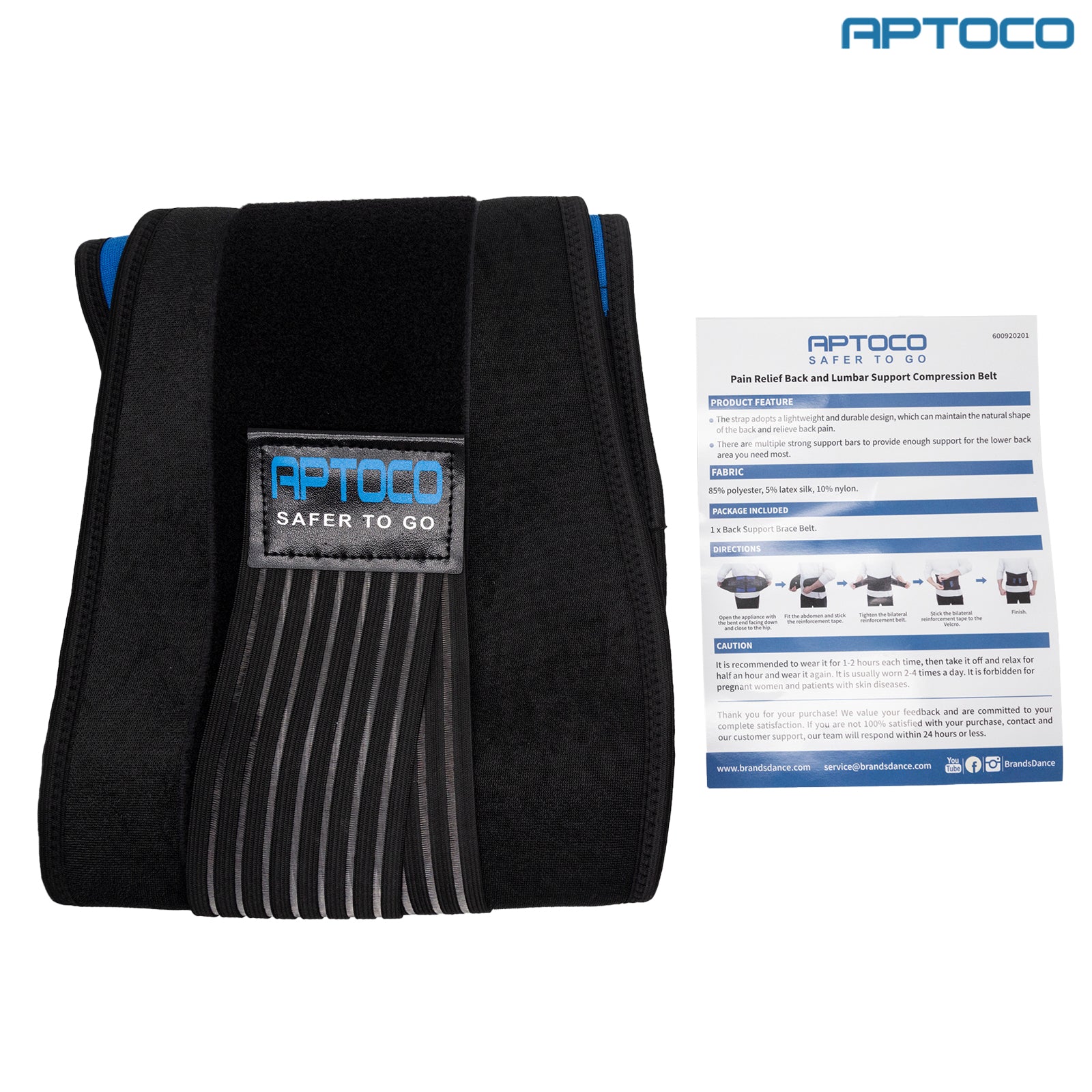 Back Brace Pain Relief Support Belt Invisible Spine Protection Belt - Image 8