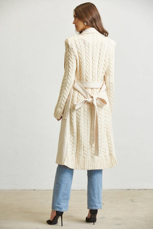 Belted Long Sweater from Rose Paulino - Image 4