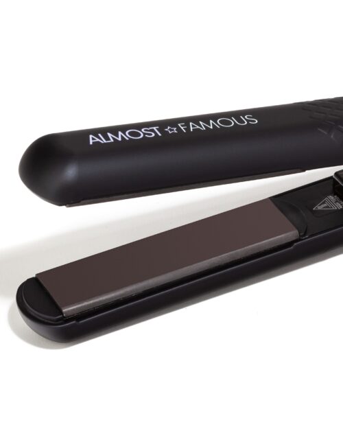 Almost Famous 1.25" Venice Babe Flat Iron with Luxe Gem Infused Plates