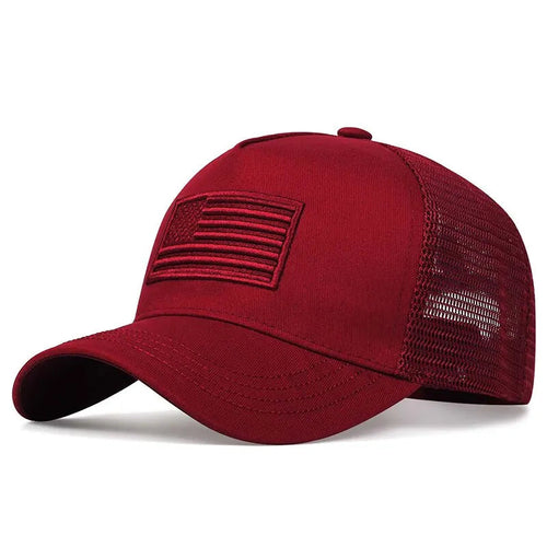 American Flag Embroidery Baseball Cap - Image 18