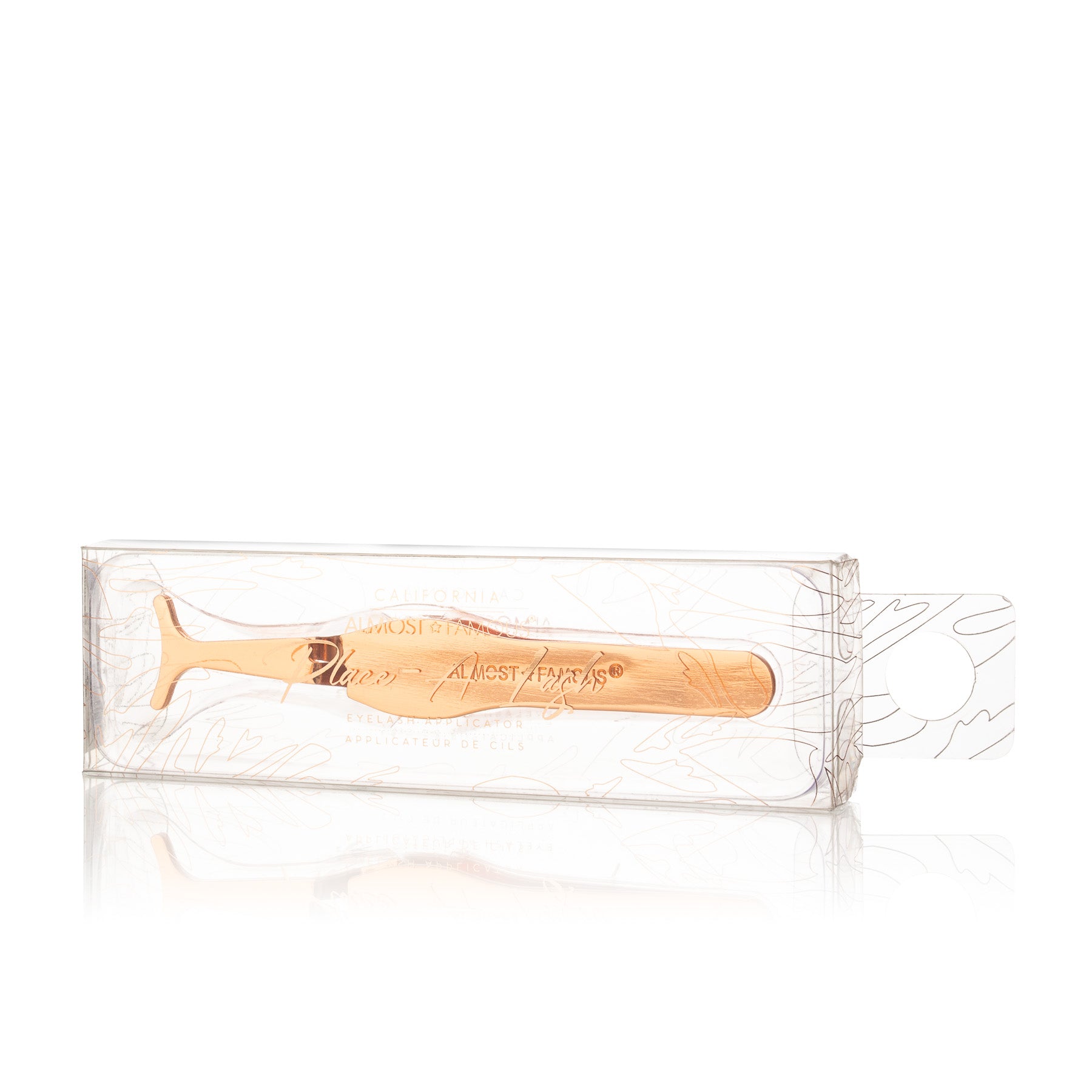 Almost Famous Magnetic Eyelash Applicator Tweezers - Rose Gold - Image 2