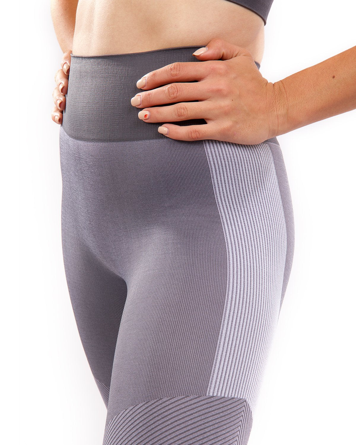 Arleta Seamless Leggings - Grey - Image 5