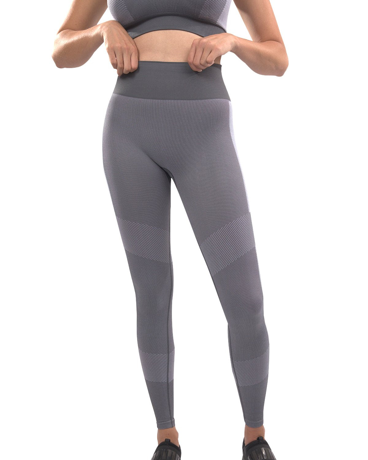 Arleta Seamless Leggings - Grey - Image 6