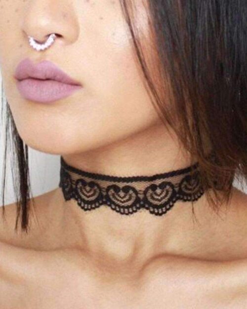 Black Lace Choker