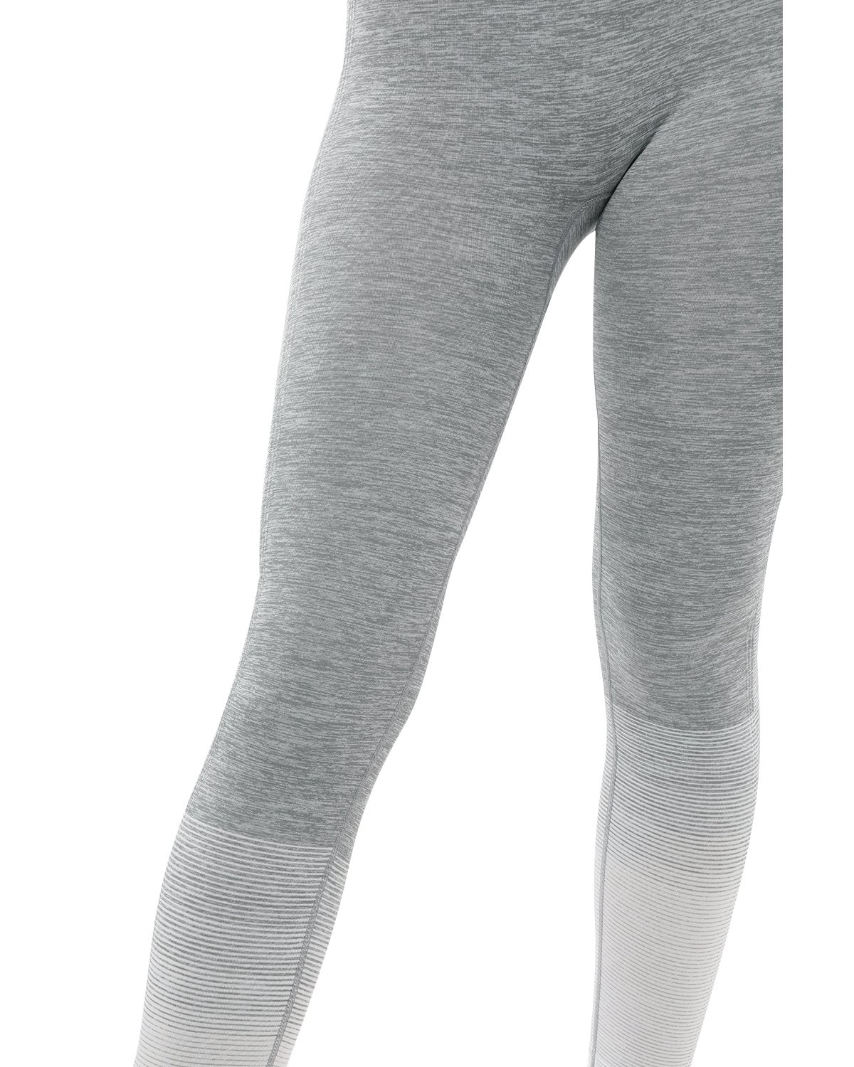 Bocana Seamless Leggings - Grey & White - Image 6