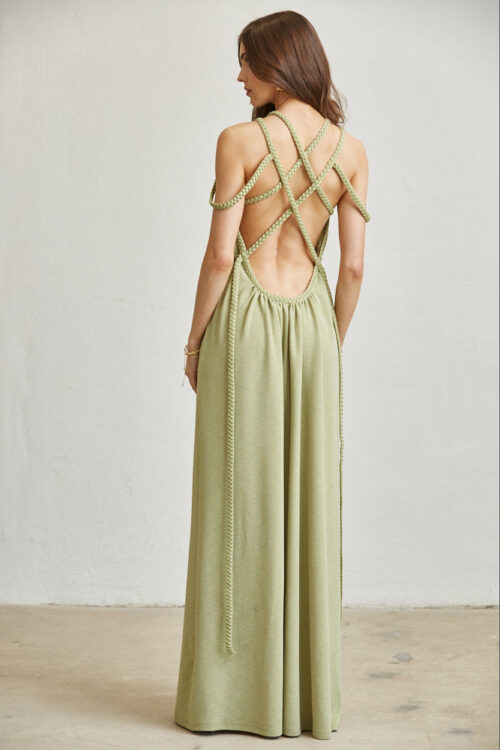 Biya Braided Maxi Dress - Image 8
