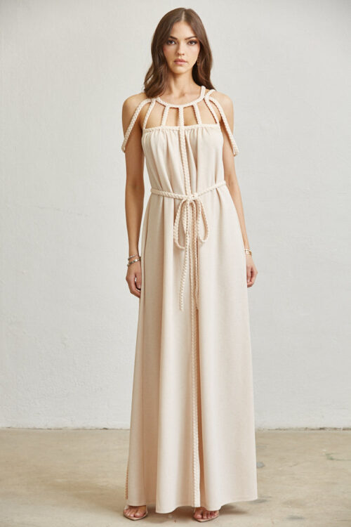 Biya Braided Maxi Dress - Image 2