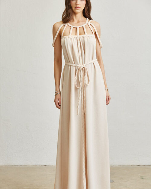 Biya Braided Maxi Dress