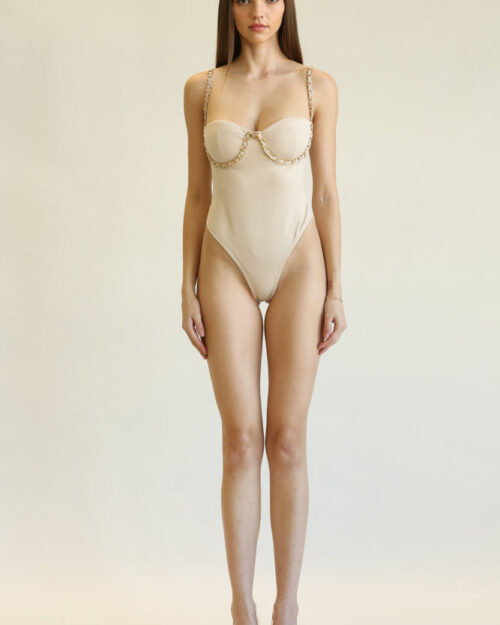 Bodysuit with Chains by Rose Paulino
