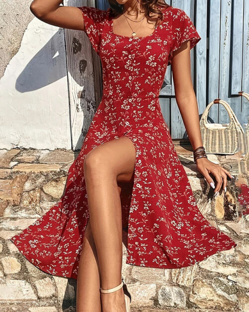 Boho Floral Maxi Dress – Summer's Must-Have Look
