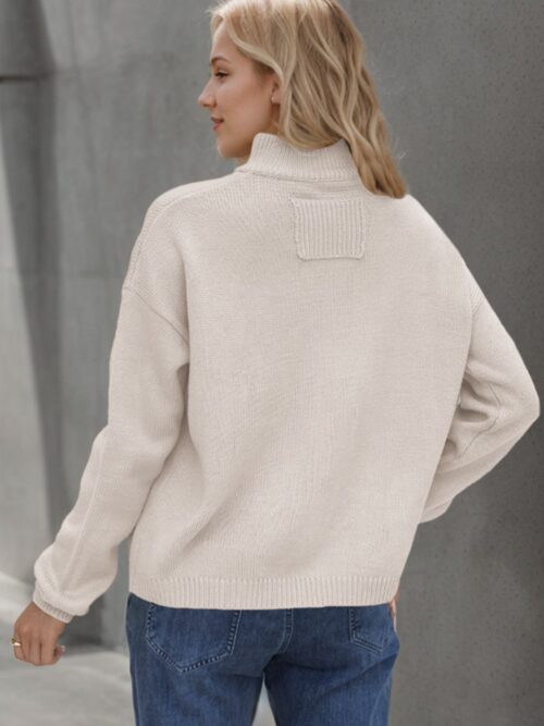 Button Up Long Sleeve Cardigan - Image 10