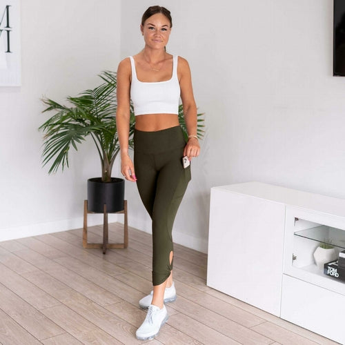 Butter, Capri Yoga Leggings - Image 17