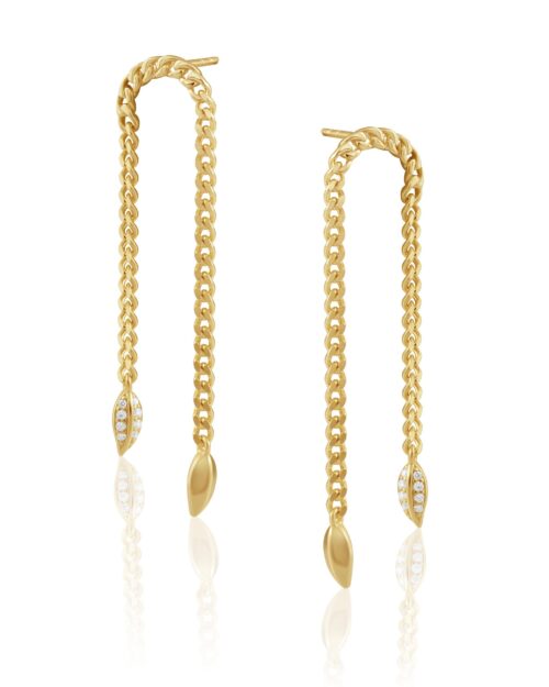 Charlotte Chain Drop Earring