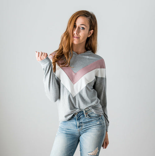 Chevron Long Sleeve Top - Image 13
