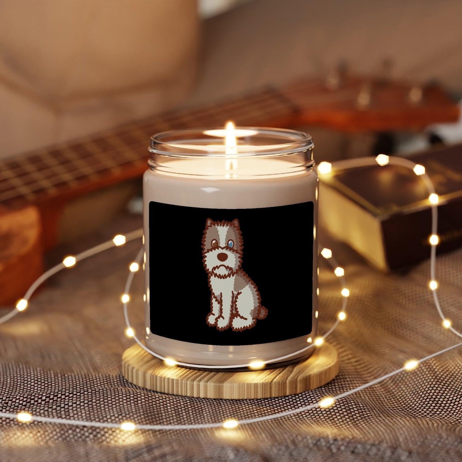 Chappy Scented Soy Candle, 9oz - Image 4