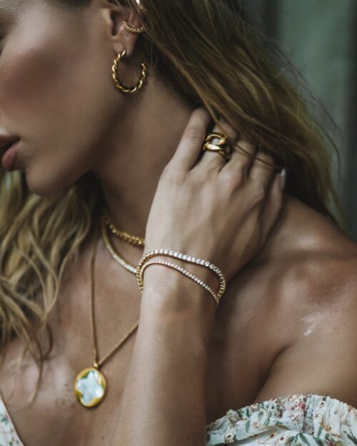 Chloe Tennis Bracelet