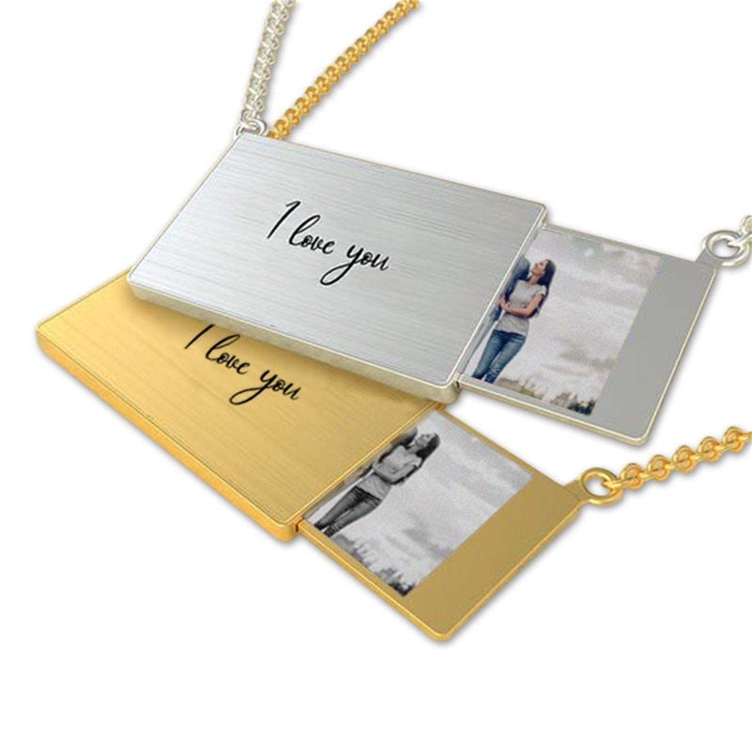 Custom Pull-Out Envelope Necklace - Image 6