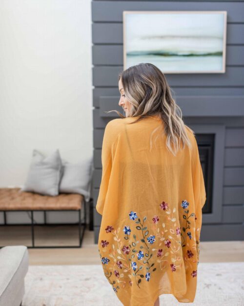 Daisy Floral Kimono