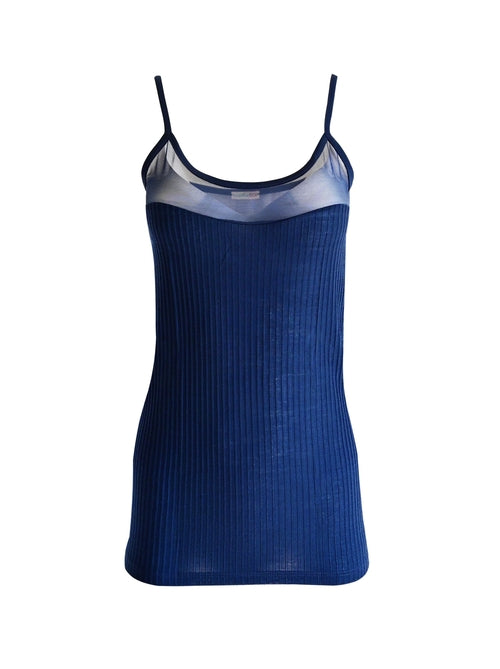 EGI Exclusive Collections Merino Wool Blend Sleeveless Cami with Tulle - Image 4