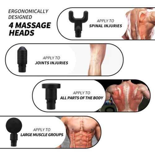 Electric Massage Gun for Holiday Gifts, Hand Held Massager for Muscle - Image 11
