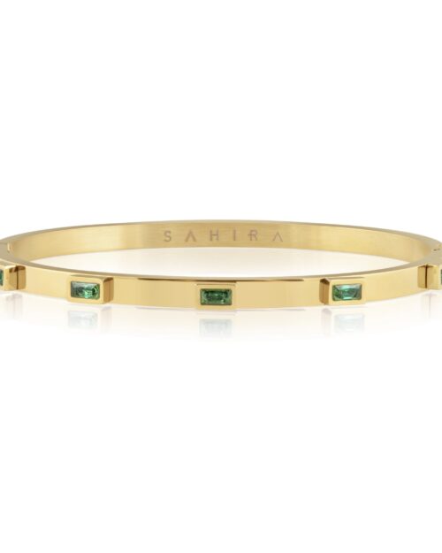 Emerald Baguette Stackable