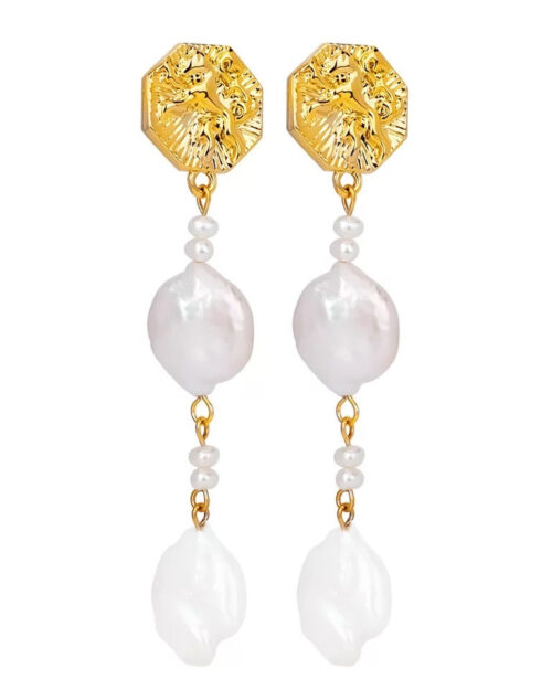 Evelyn Pearl Drop Earring