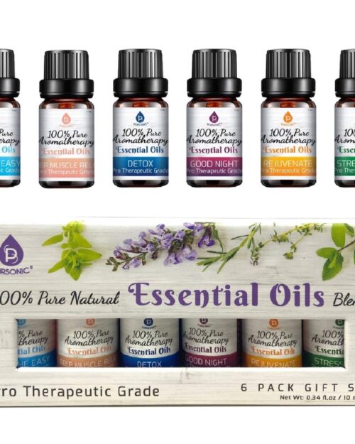 6 Pack of 100% Pure Essential Aromatherapy Oils Blends