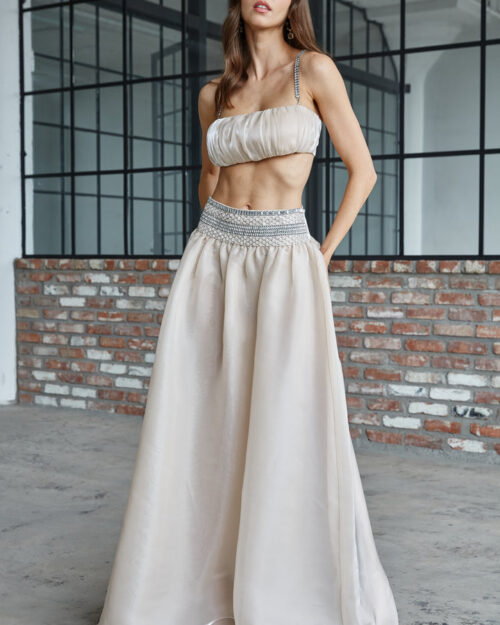 Aceline - Top and Skirt Set