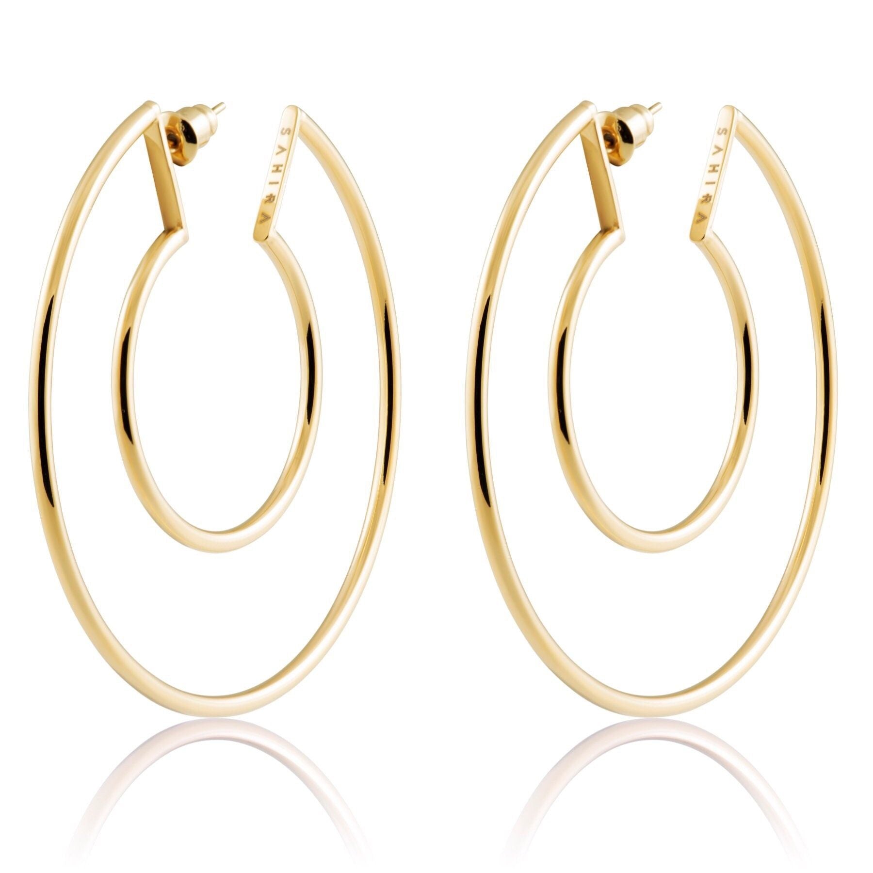 Faye Cutout Hoops - Image 2
