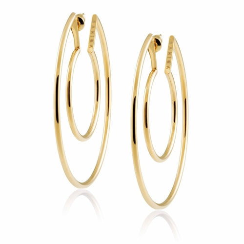 Faye Cutout Hoops - Image 5
