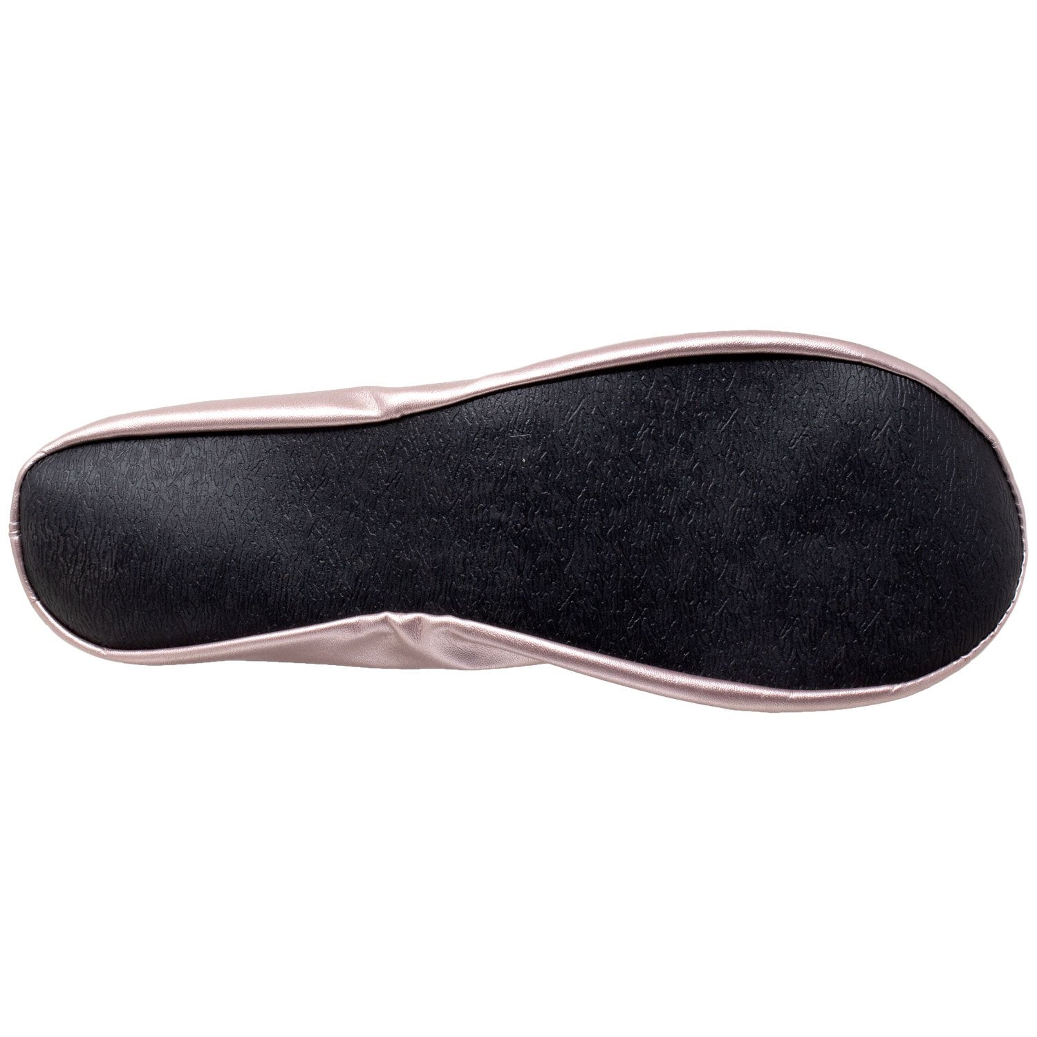 Foldable Ballet Flats Women's Travel Portable Comfortable Shoes Gold - Image 6
