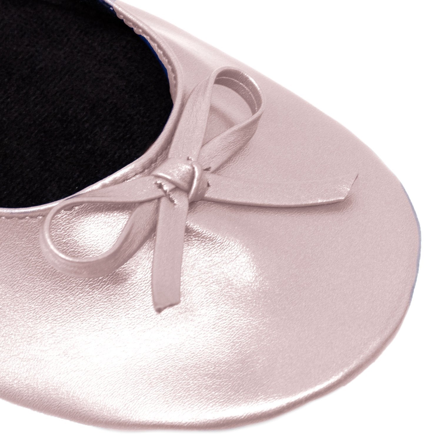 Foldable Ballet Flats Women's Travel Portable Comfortable Shoes Gold - Image 7