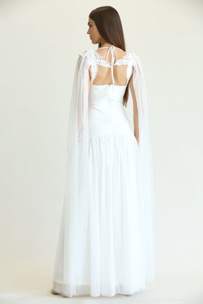 Gelisa - 3d Floral Rhinestone Dress - Image 3