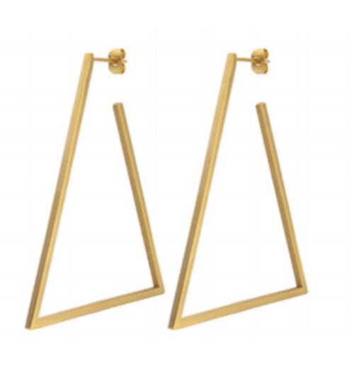 Geo Triangle Hoop