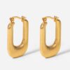 Good Luck Charm U-Shaped Earrings