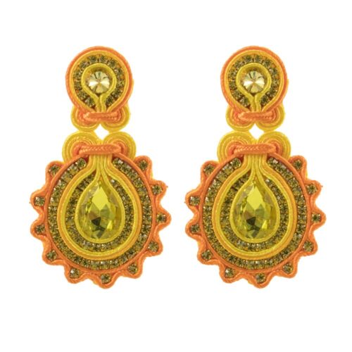 Handmade Soutache Earrings - Image 3
