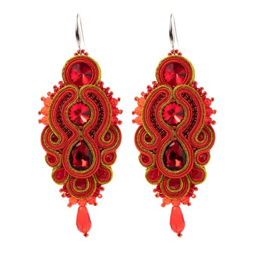 Handmade Soutache Earrings - Image 6