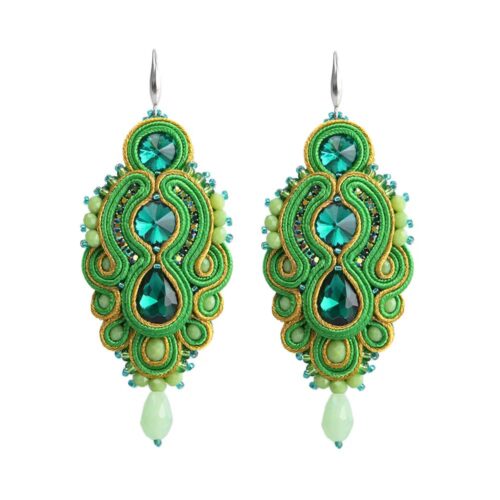 Handmade Soutache Earrings - Image 7