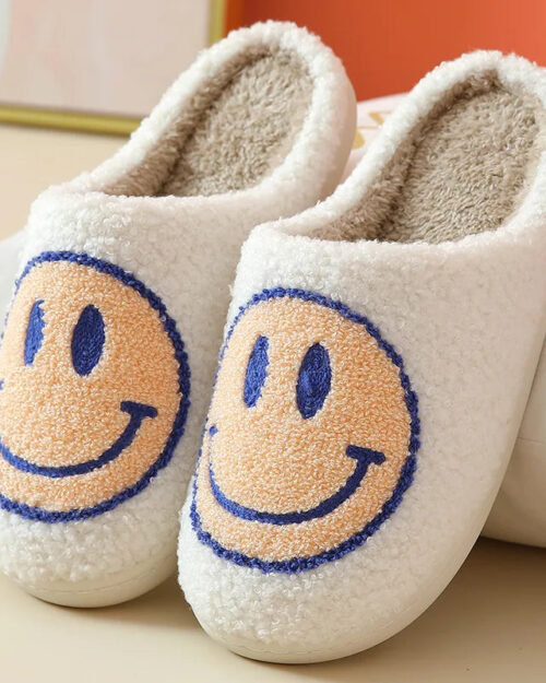 Happy Smile Face Slippers
