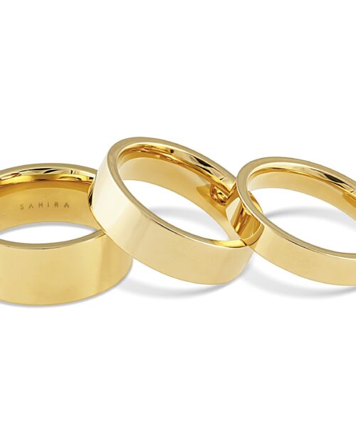 Flat Stackable Ring Set