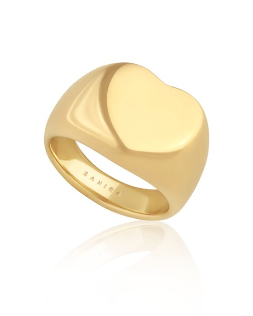 Heart Signet Ring
