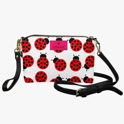Jacki Easlick Ladybug Small Wristlet Clutch - Image 3